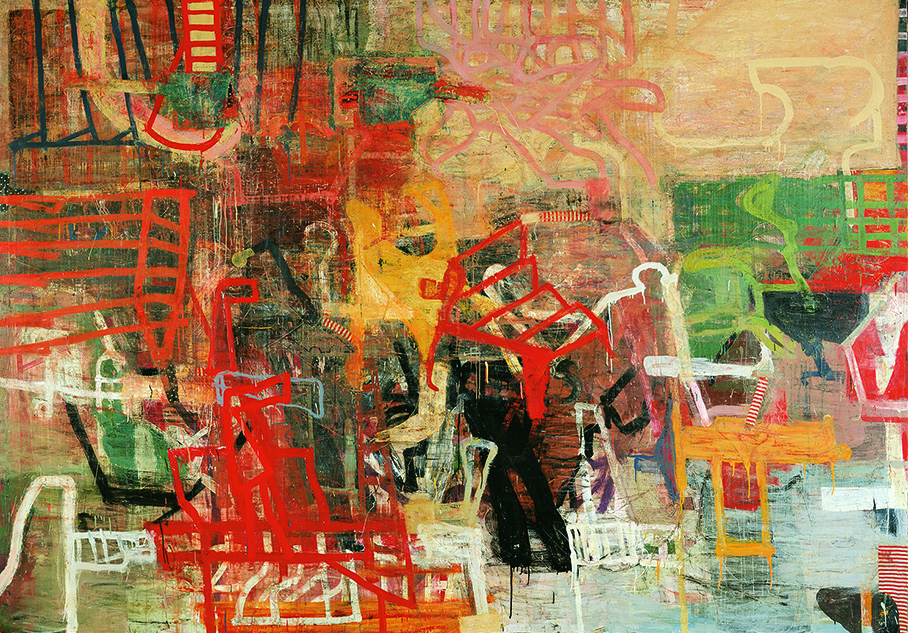  Current: relative; conception 84x120,  2001 