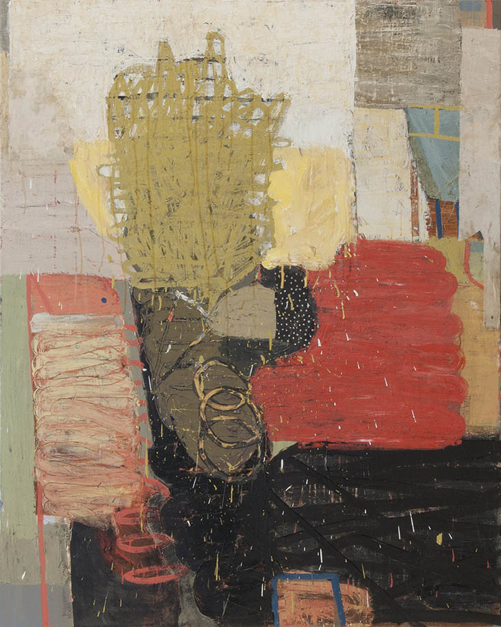  Perception: transformed; glimpse 2017 60x48 inches 