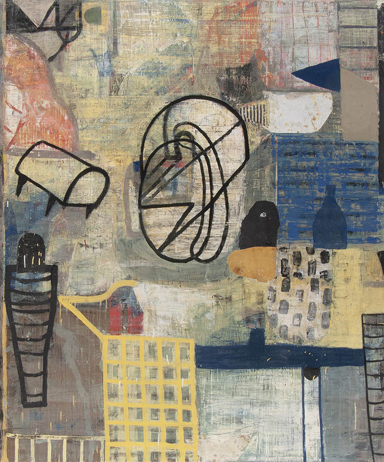  Covert: historical; illusion 2019 72 x 60 inches 